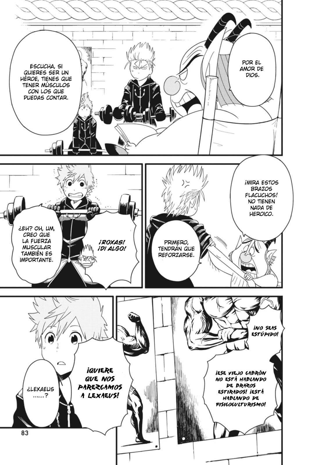 Read Kingdom Hearts 3582 Days ES Manga Online