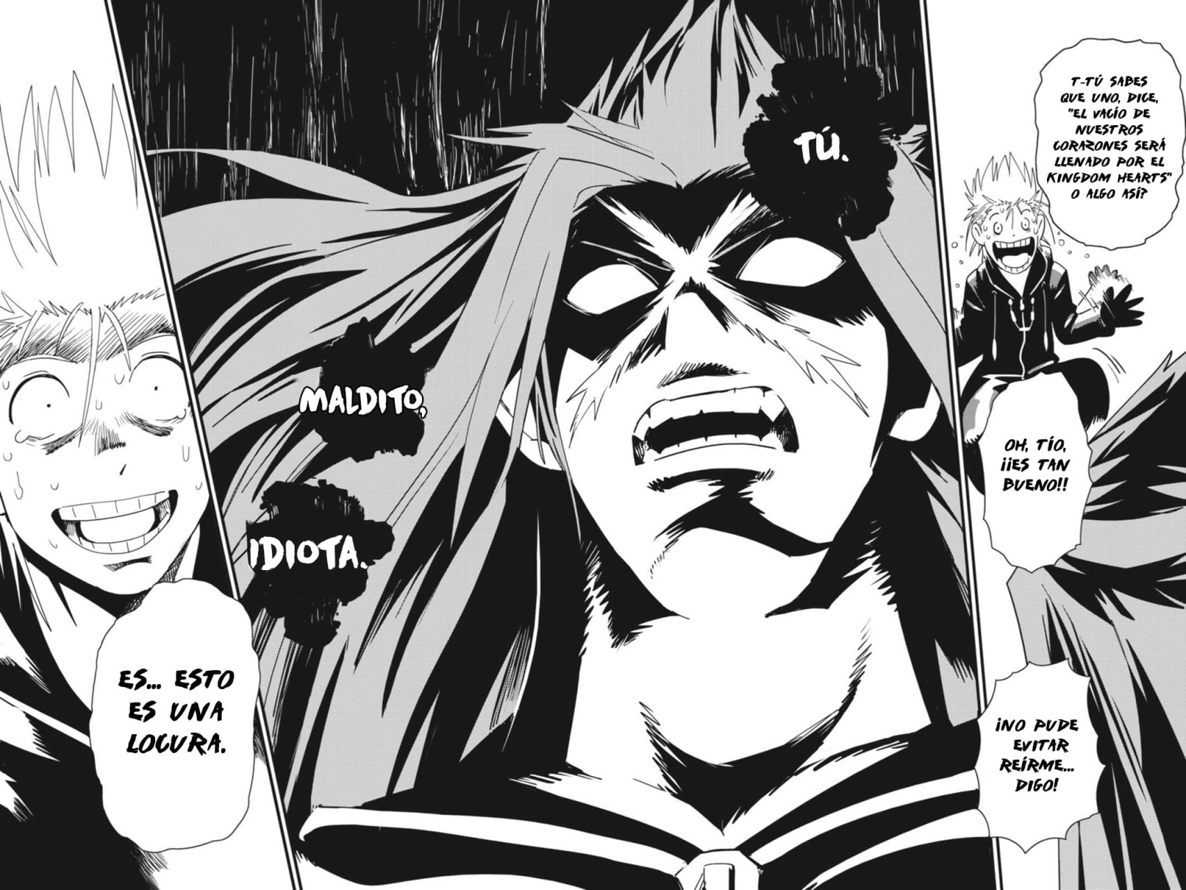 Read Kingdom Hearts 3582 Days ES Manga Online
