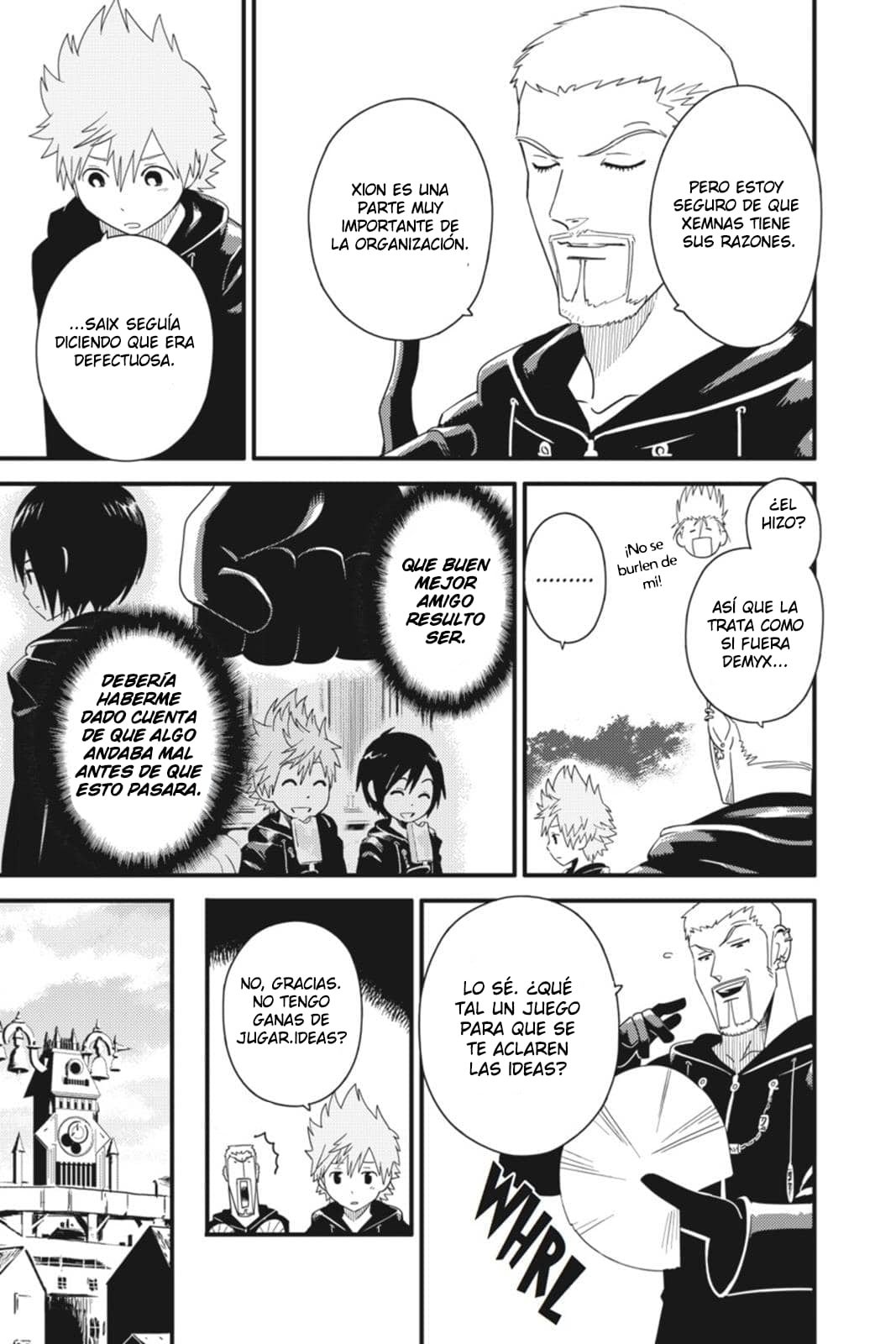 Read Kingdom Hearts 3582 Days ES Manga Online
