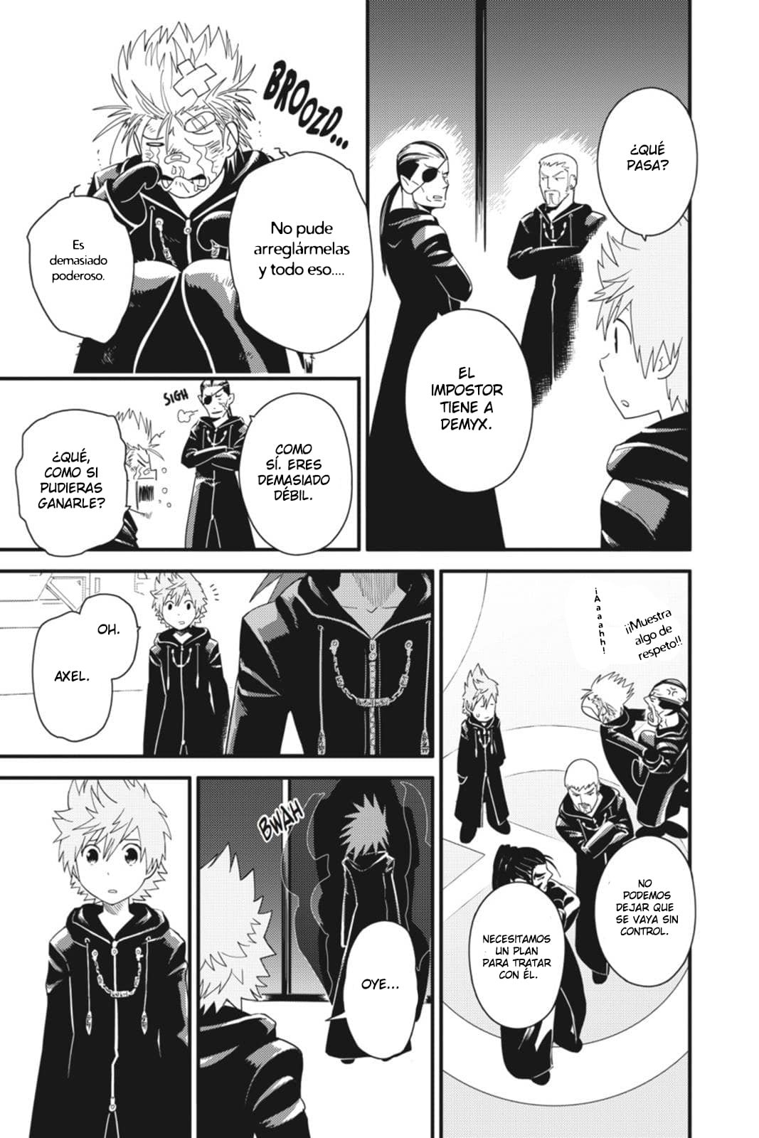 Read Kingdom Hearts 3582 Days ES Manga Online
