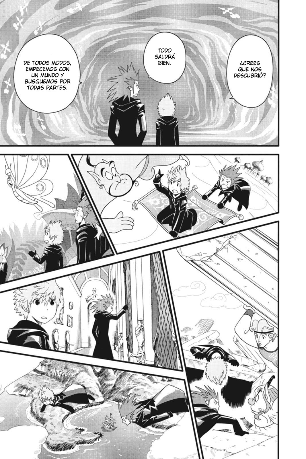 Read Kingdom Hearts 3582 Days ES Manga Online