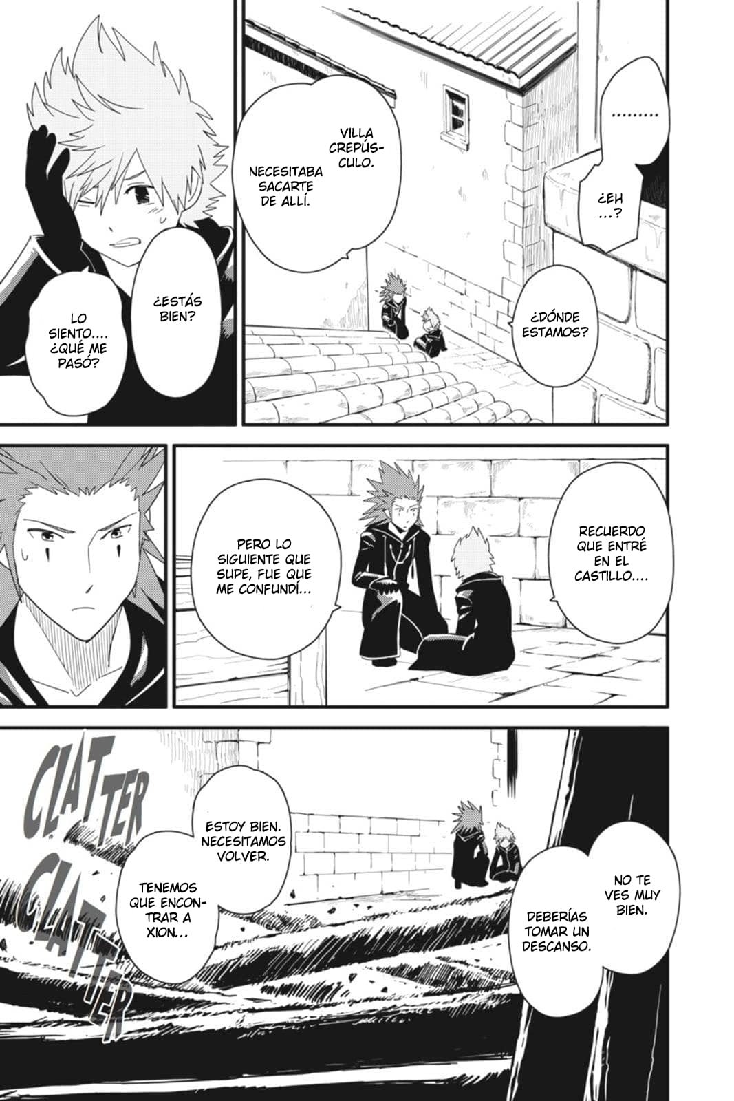 Read Kingdom Hearts 3582 Days ES Manga Online