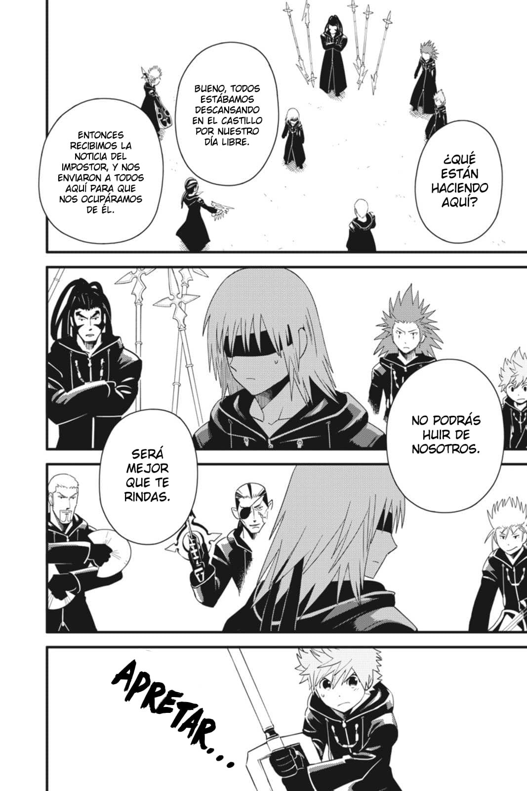 Read Kingdom Hearts 3582 Days ES Manga Online