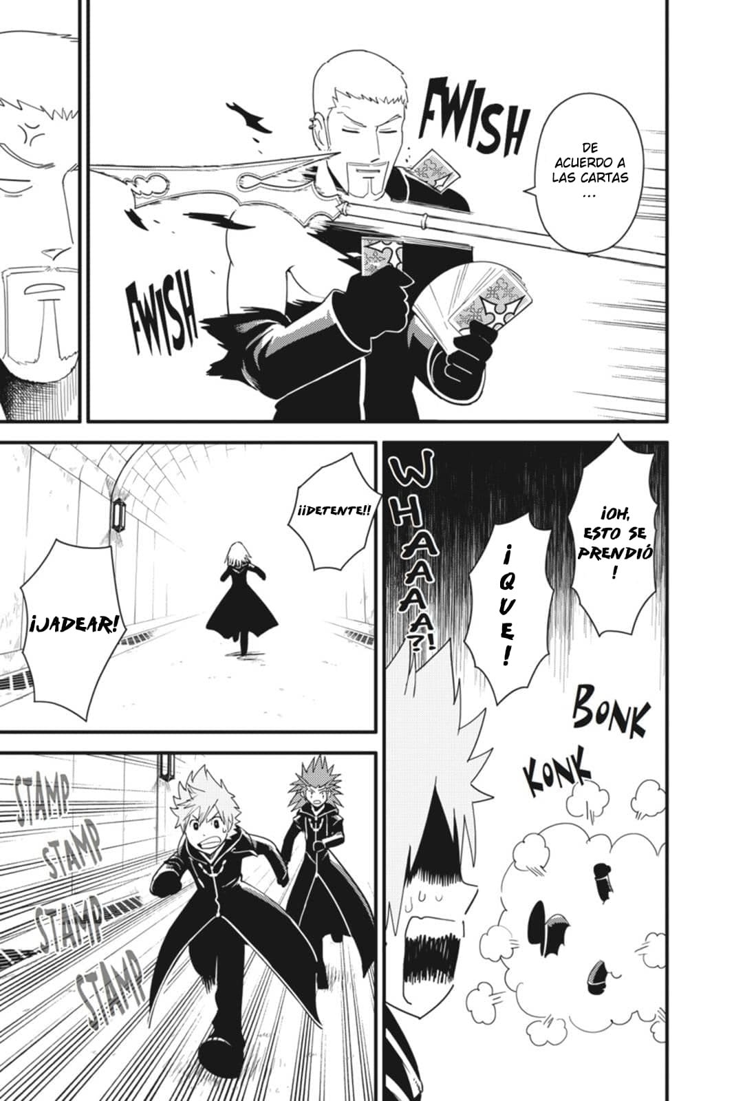 Read Kingdom Hearts 3582 Days ES Manga Online