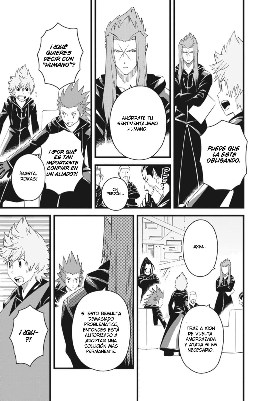 Read Kingdom Hearts 3582 Days ES Manga Online