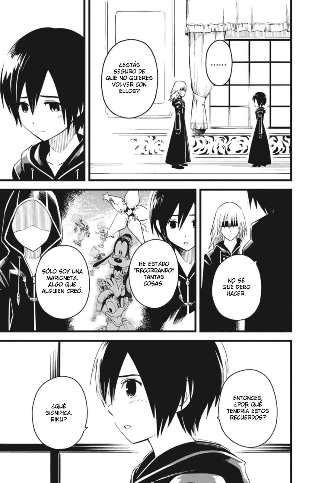 Read Kingdom Hearts 3582 Days ES Manga Online