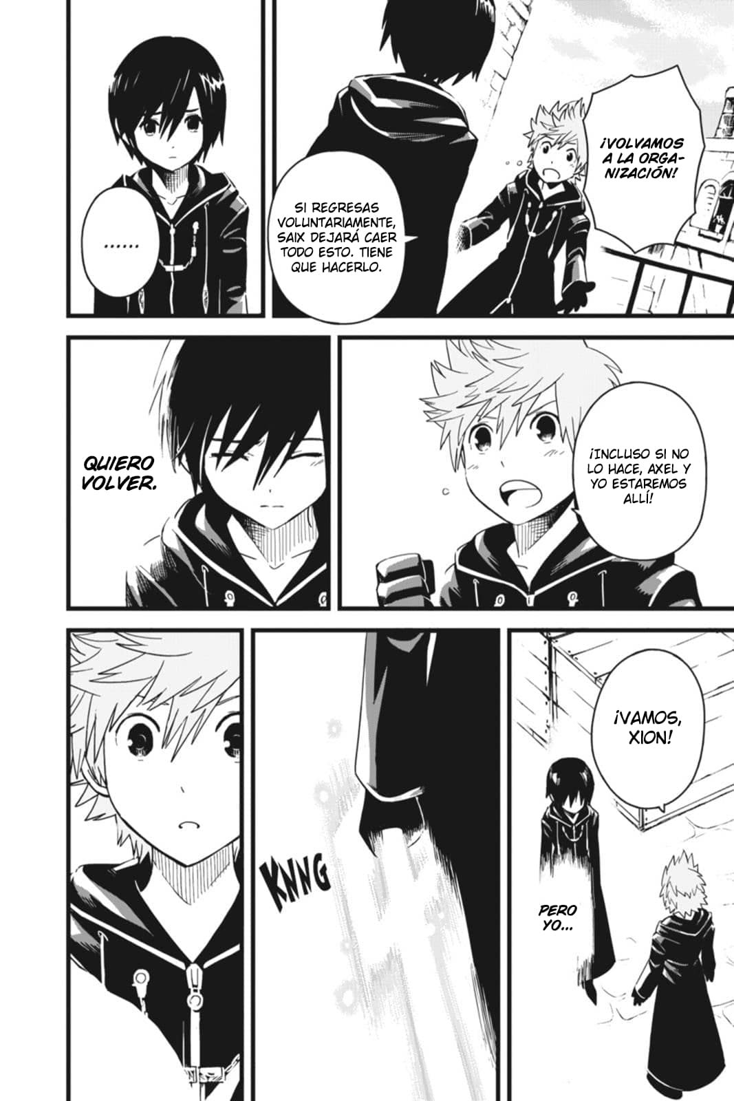 Read Kingdom Hearts 3582 Days ES Manga Online