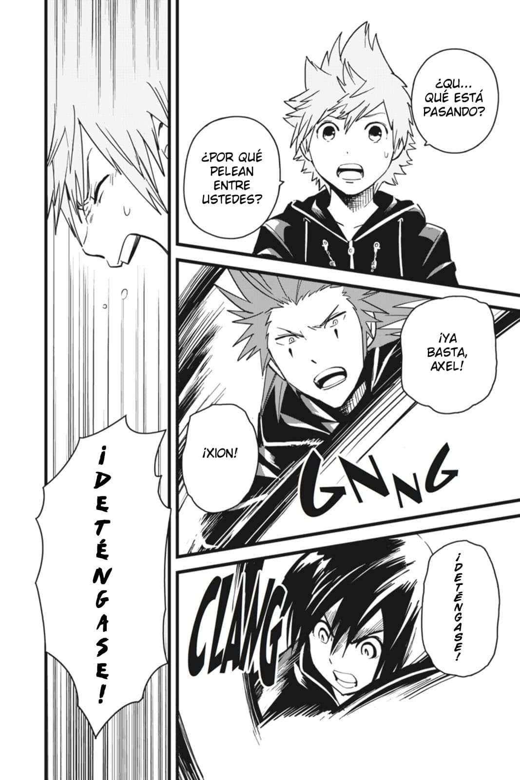 Read Kingdom Hearts 3582 Days ES Manga Online