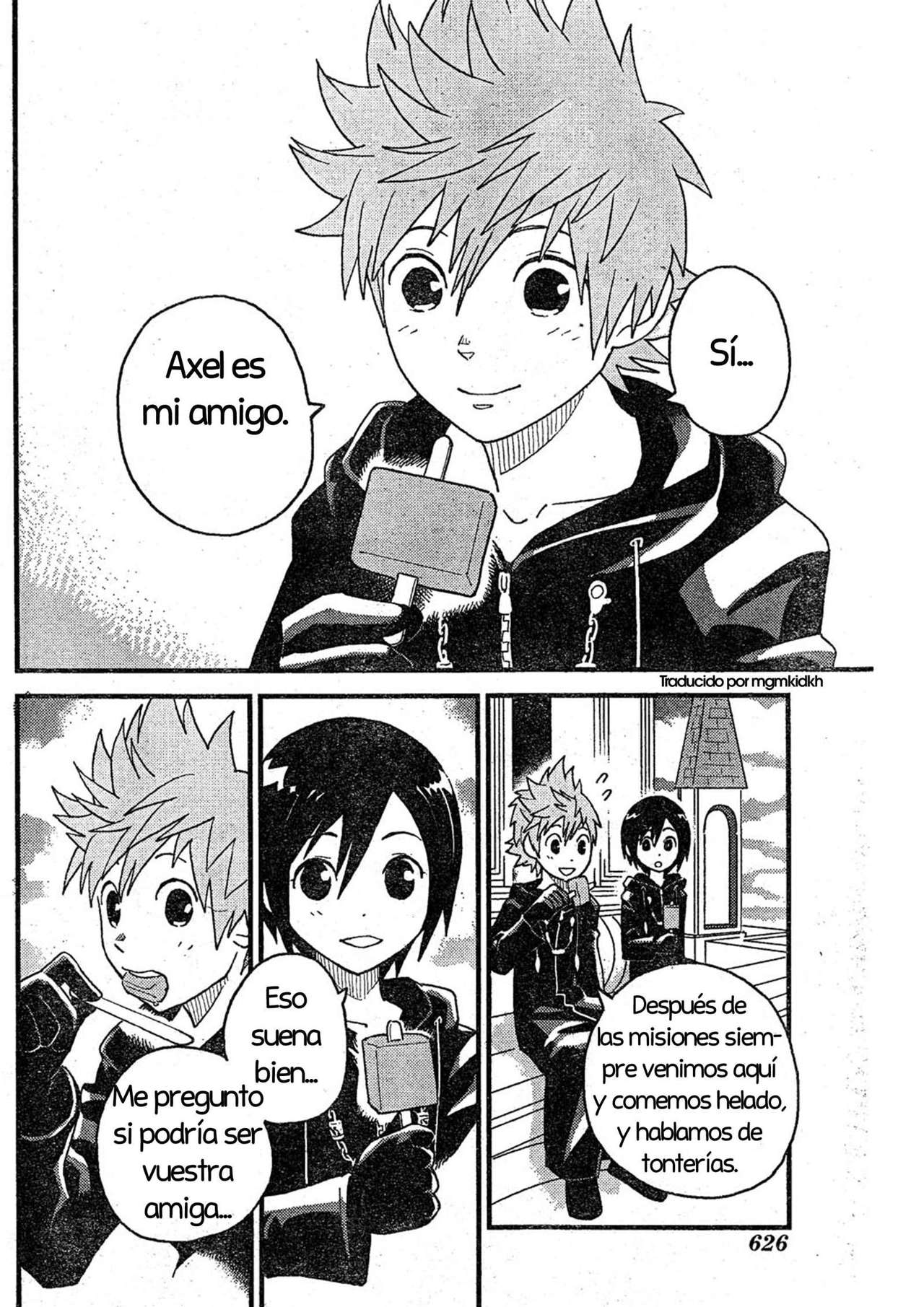 Read Kingdom Hearts 3582 Days ES Manga Online