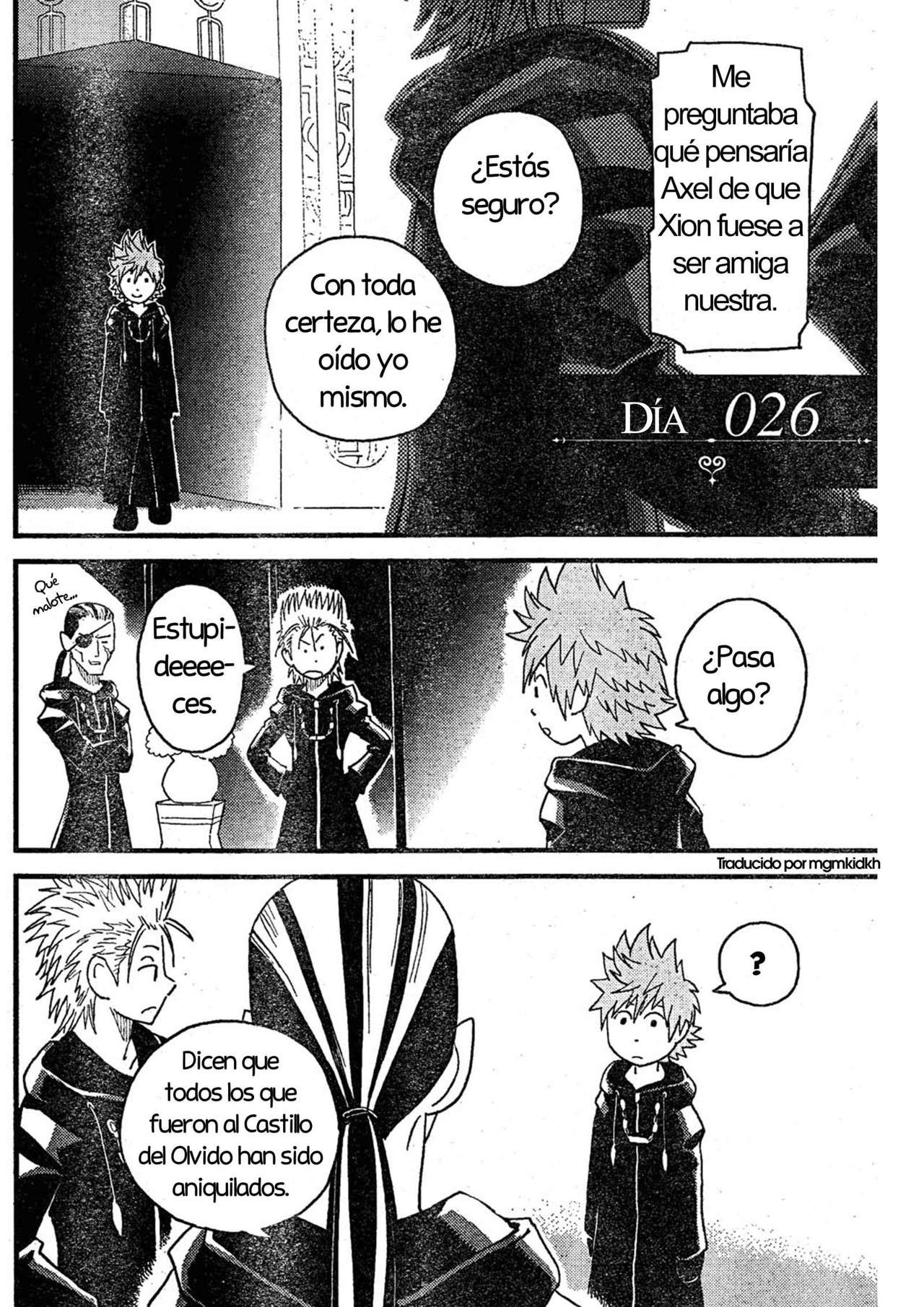 Read Kingdom Hearts 3582 Days ES Manga Online