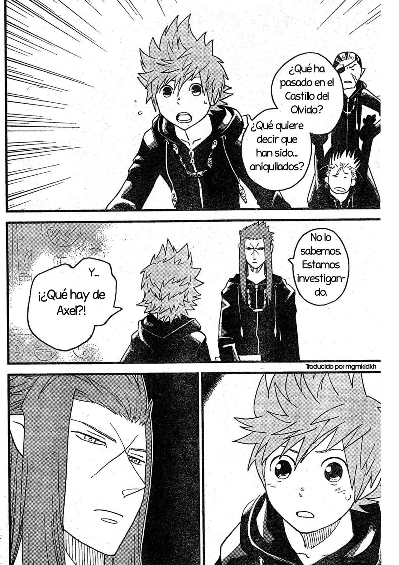 Read Kingdom Hearts 3582 Days ES Manga Online