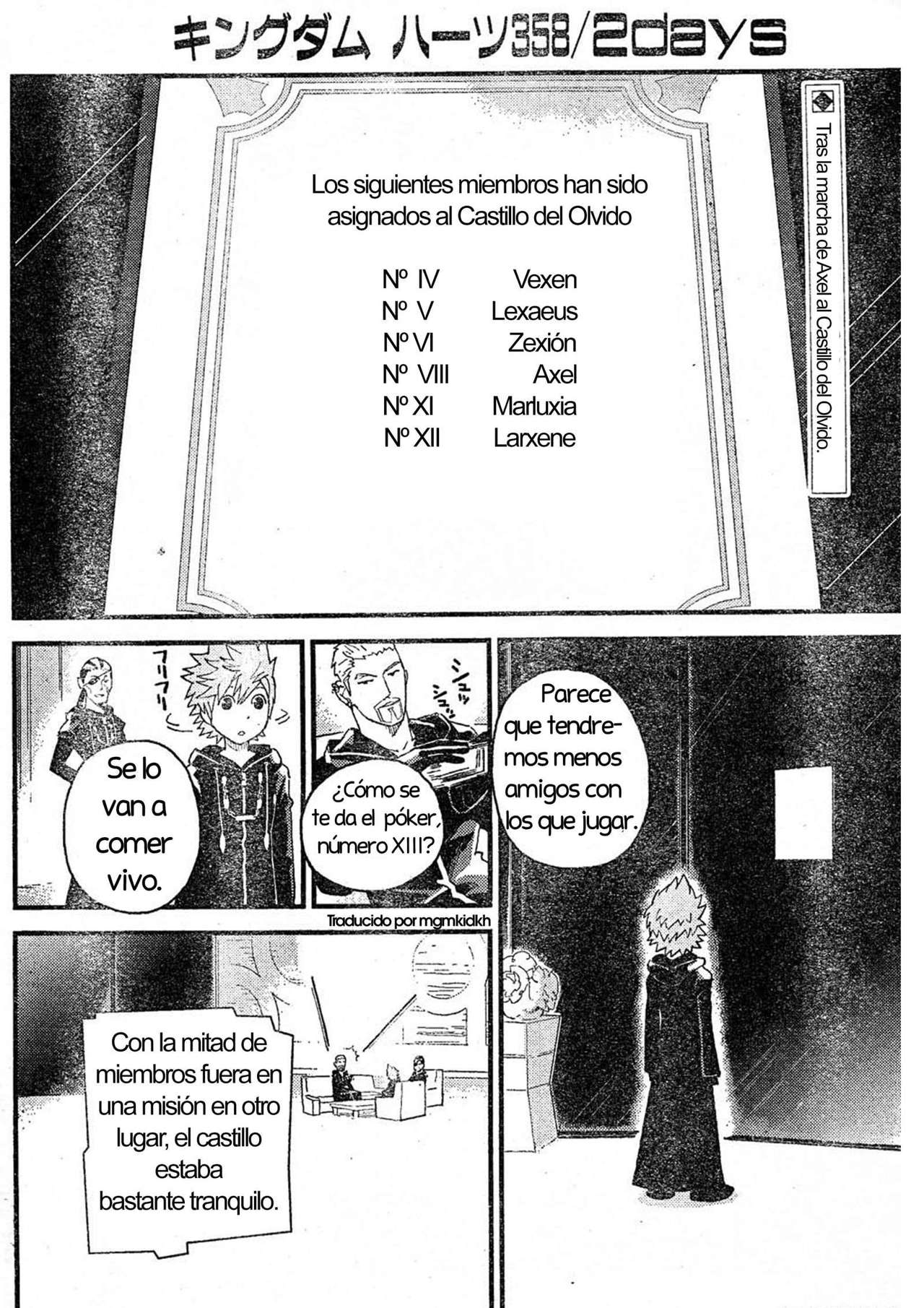 Read Kingdom Hearts 3582 Days ES Manga Online