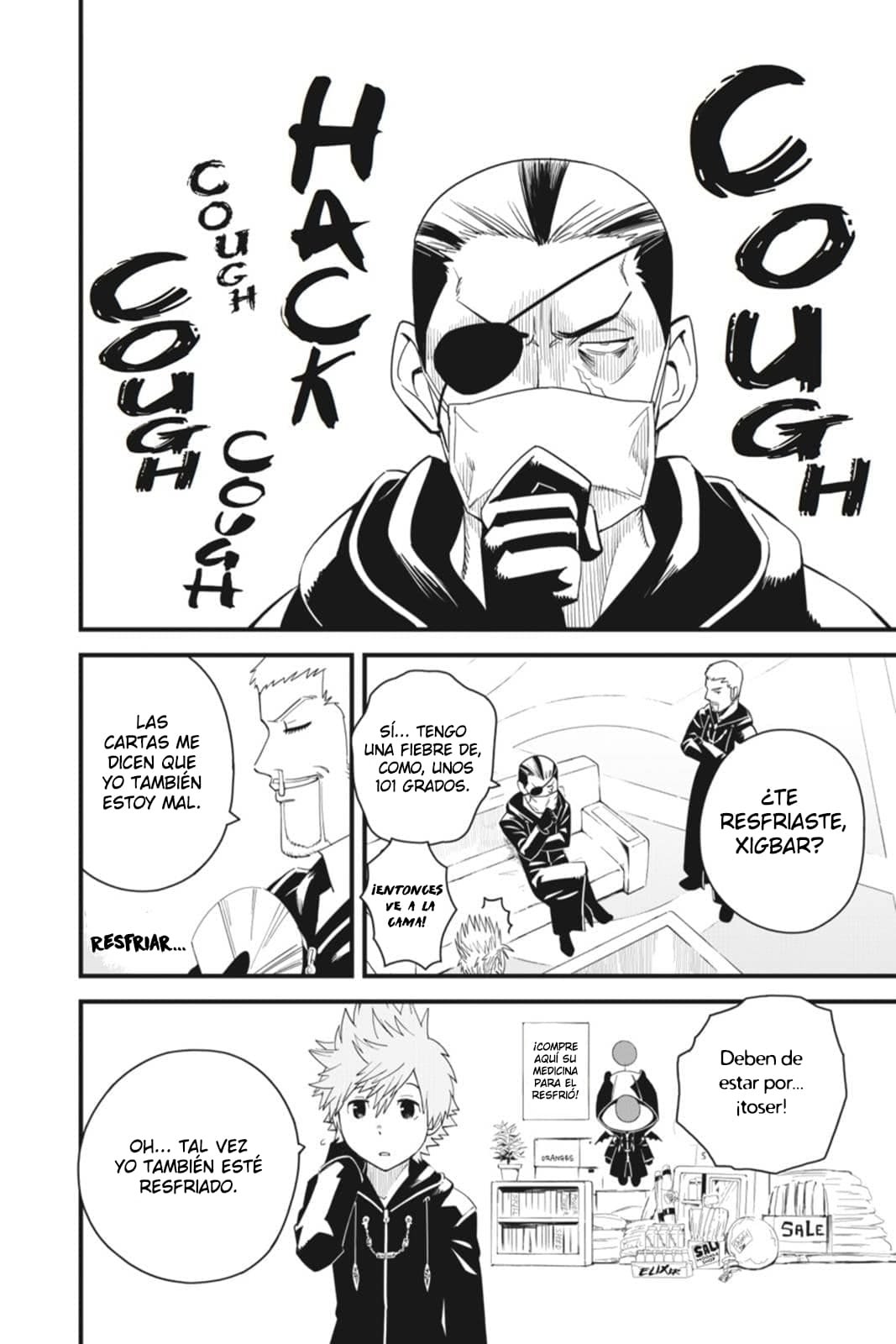Read Kingdom Hearts 3582 Days ES Manga Online
