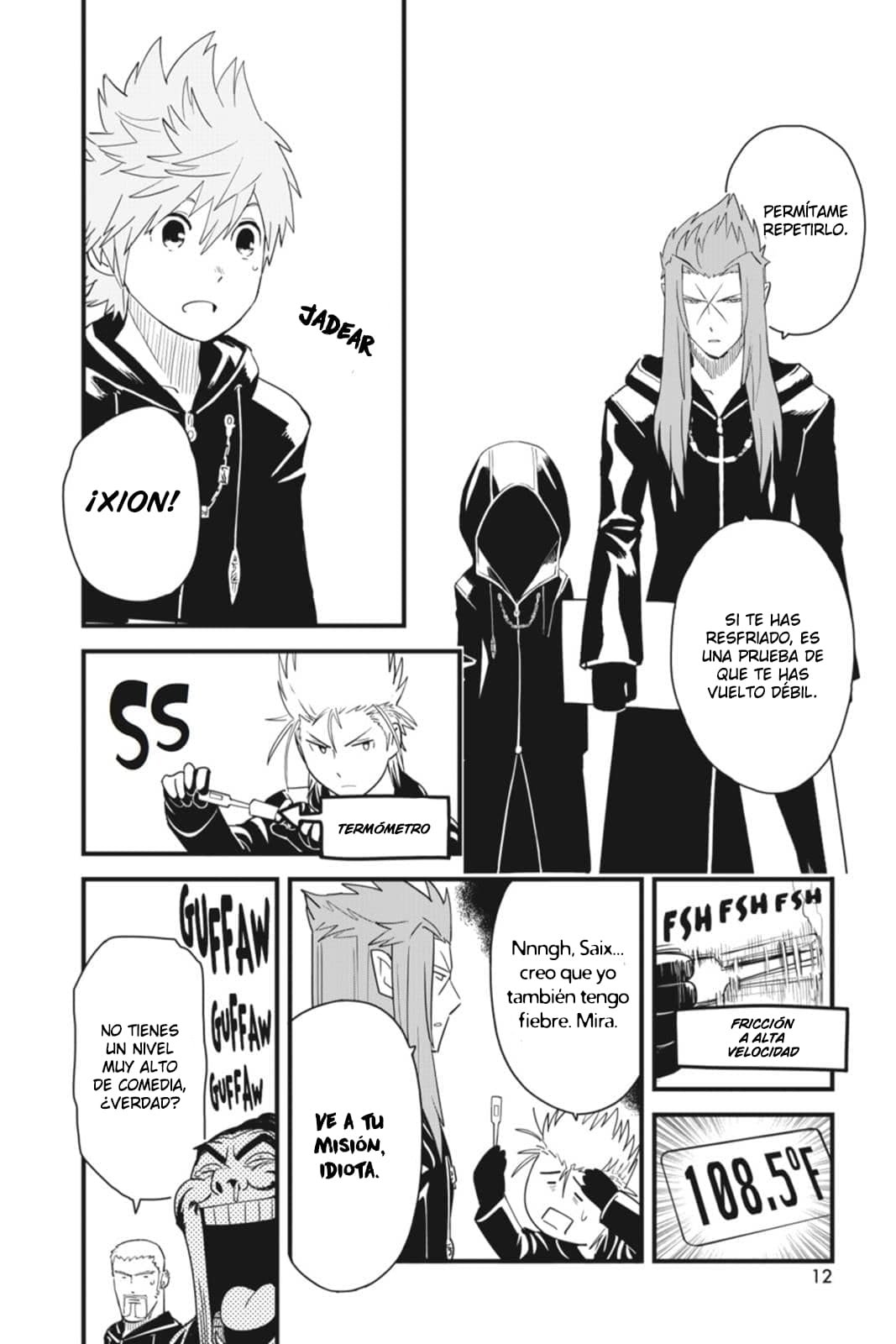 Read Kingdom Hearts 3582 Days ES Manga Online