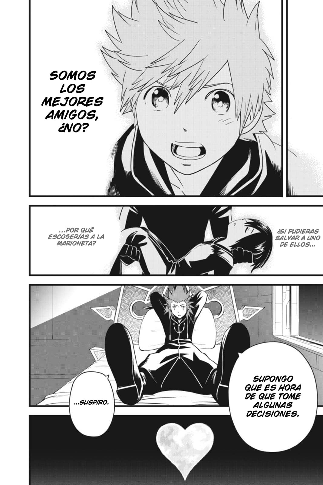 Read Kingdom Hearts 3582 Days ES Manga Online