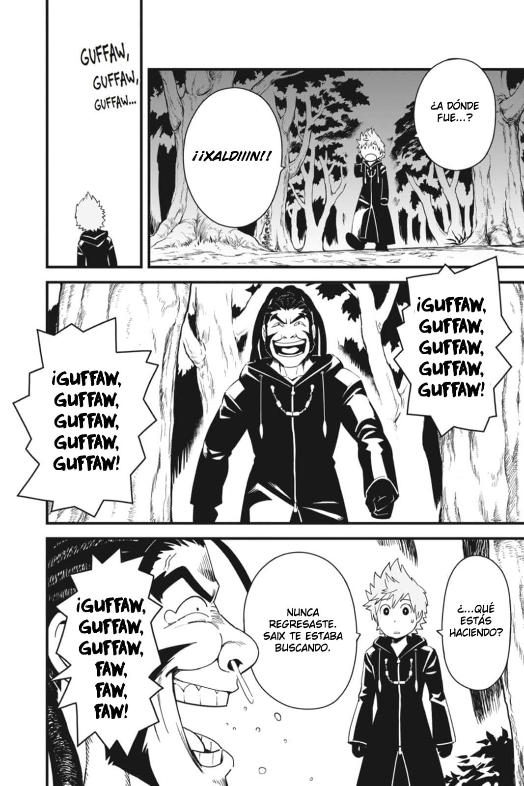 Read Kingdom Hearts 3582 Days ES Manga Online
