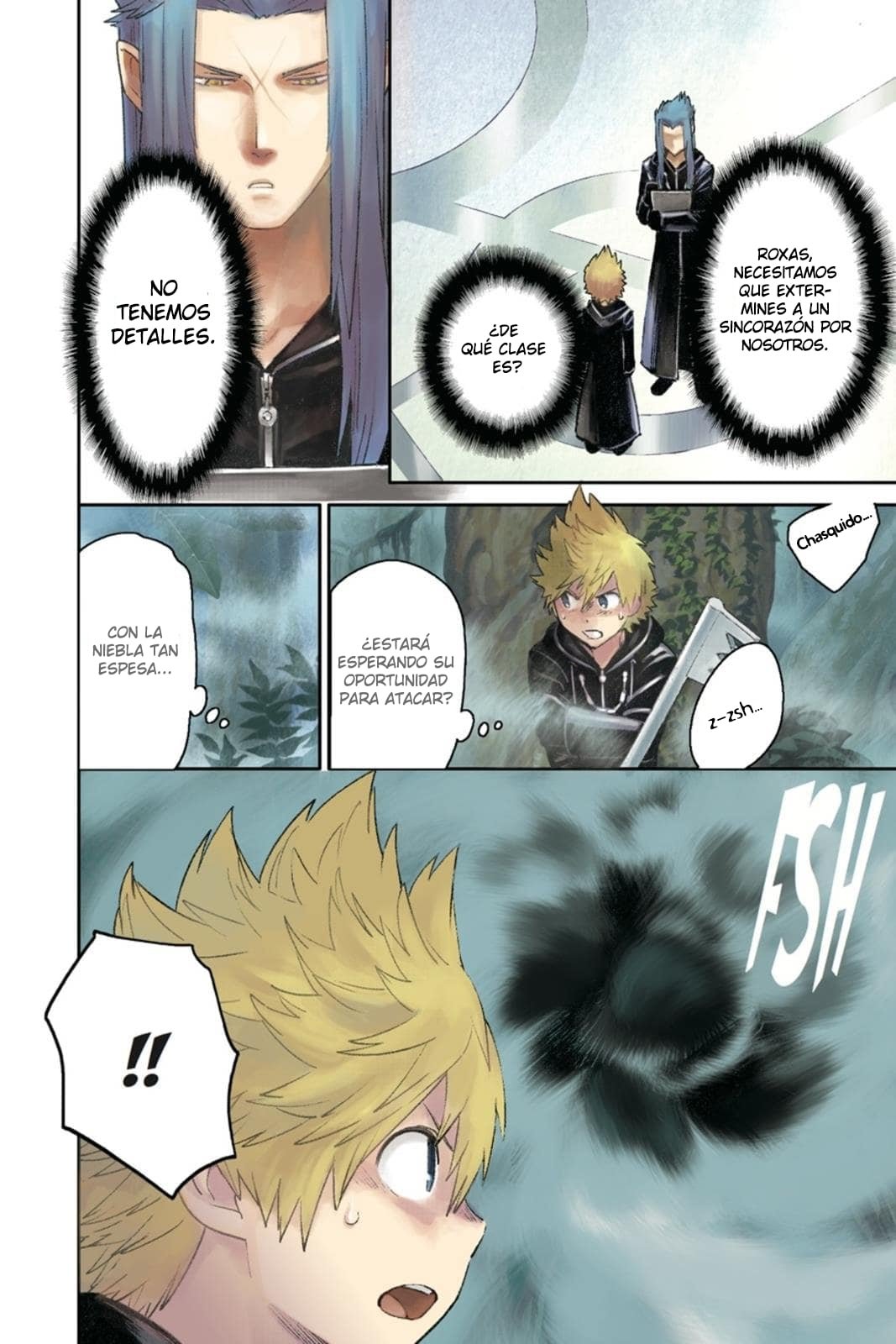 Read Kingdom Hearts 3582 Days ES Manga Online