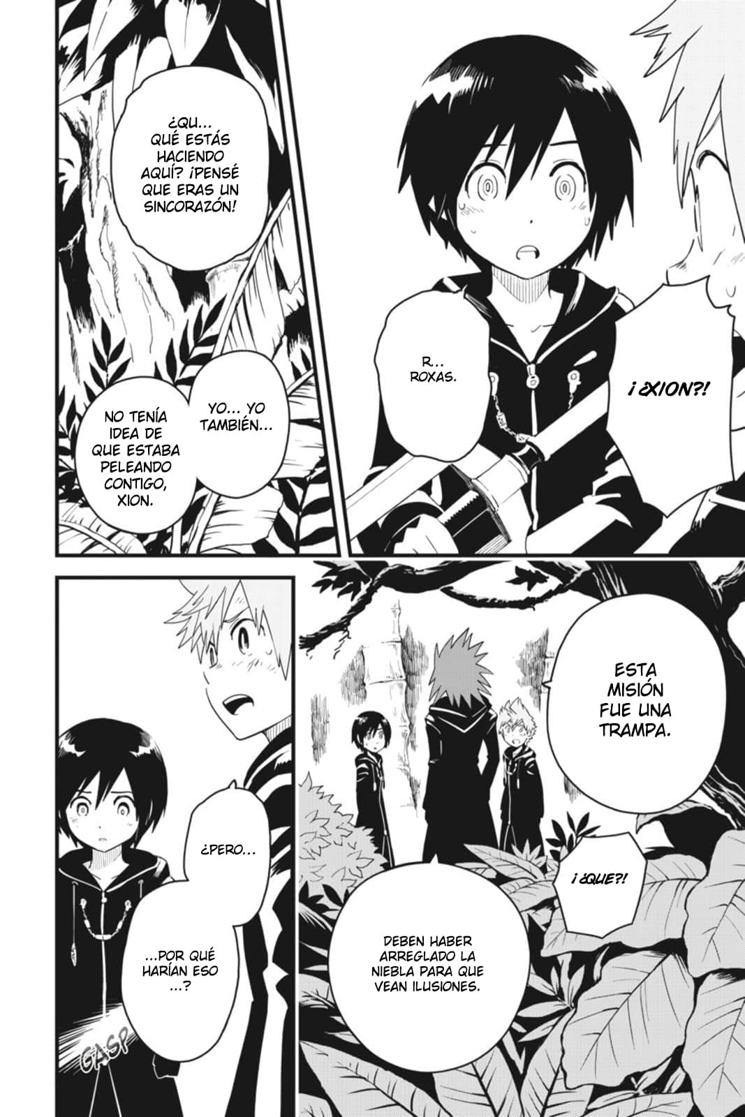 Read Kingdom Hearts 3582 Days ES Manga Online
