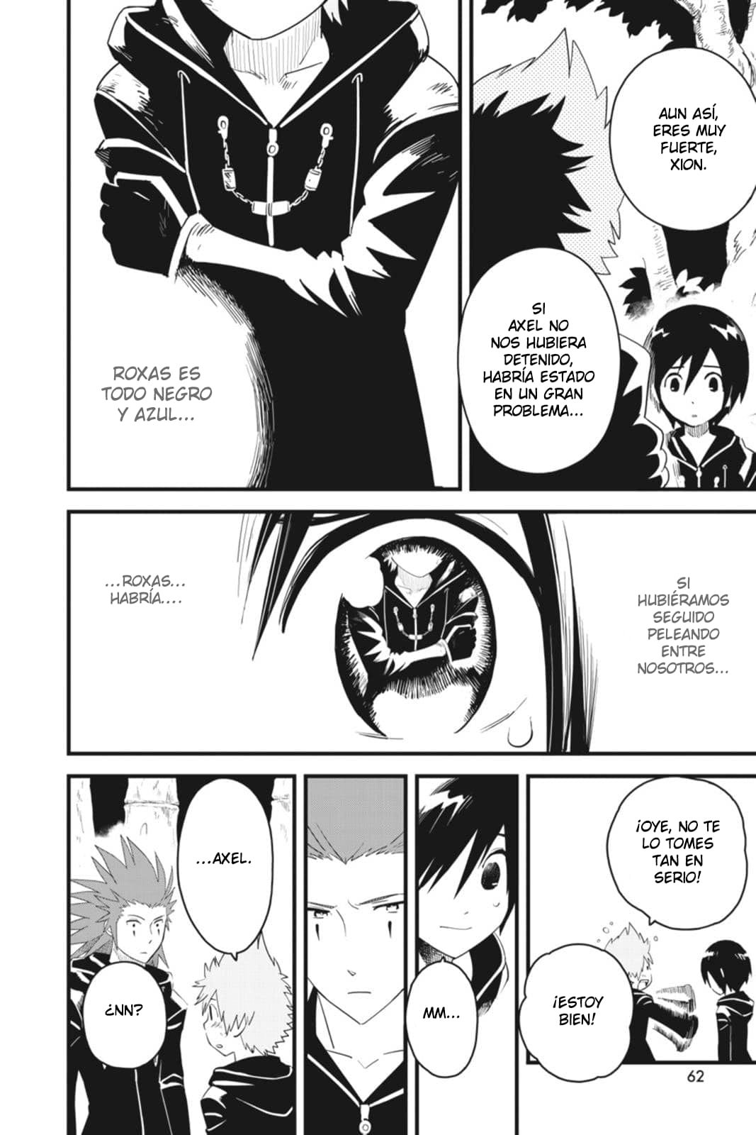 Read Kingdom Hearts 3582 Days ES Manga Online