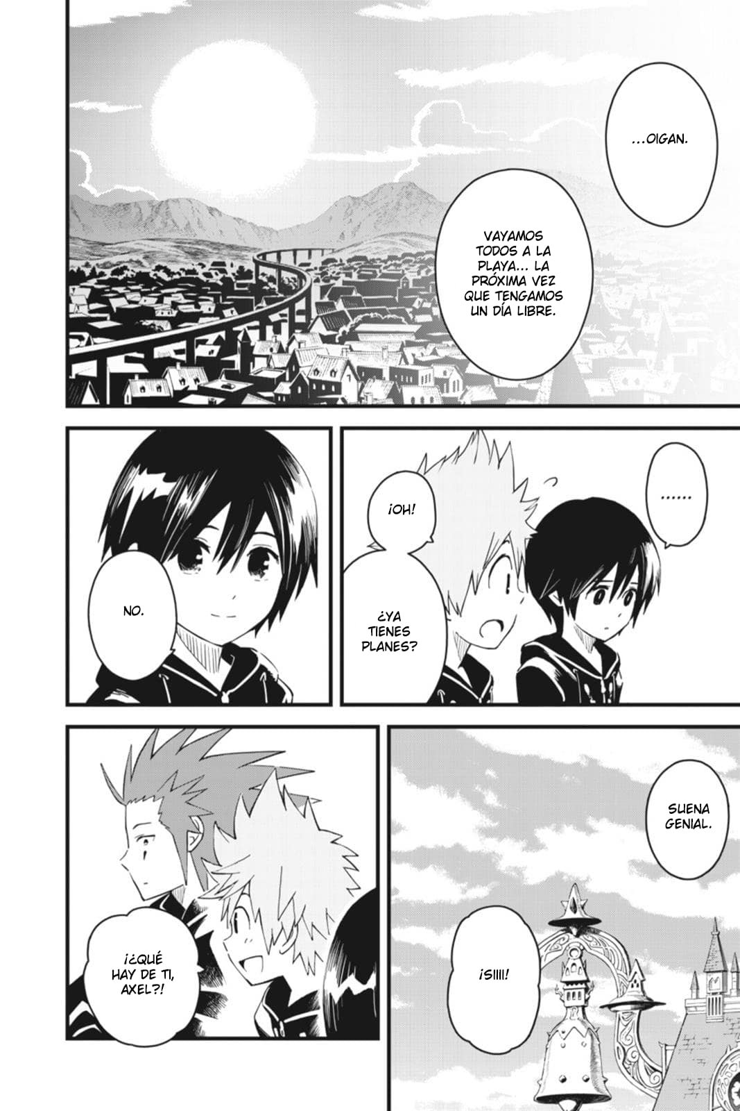 Read Kingdom Hearts 3582 Days ES Manga Online