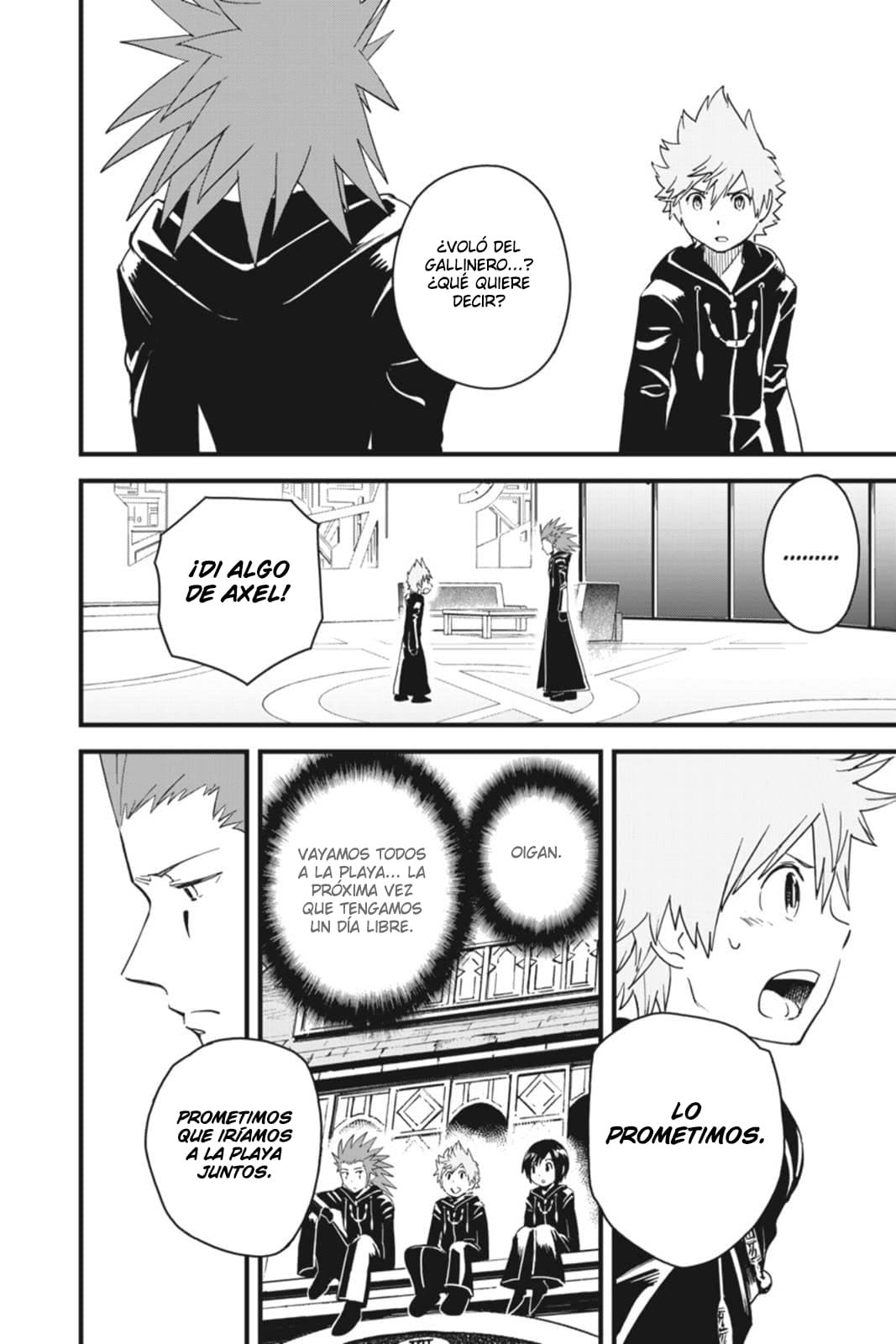 Read Kingdom Hearts 3582 Days ES Manga Online
