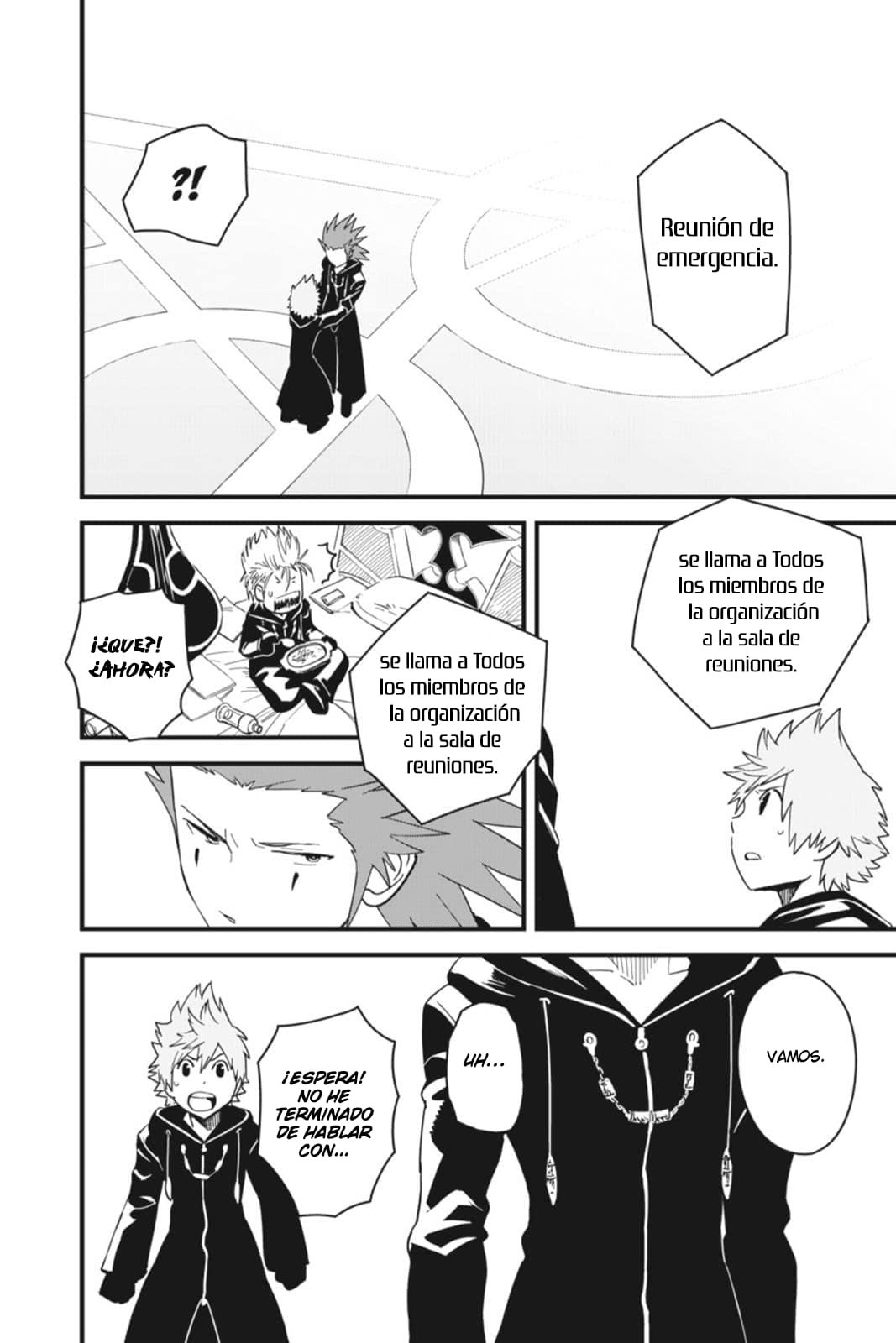 Read Kingdom Hearts 3582 Days ES Manga Online