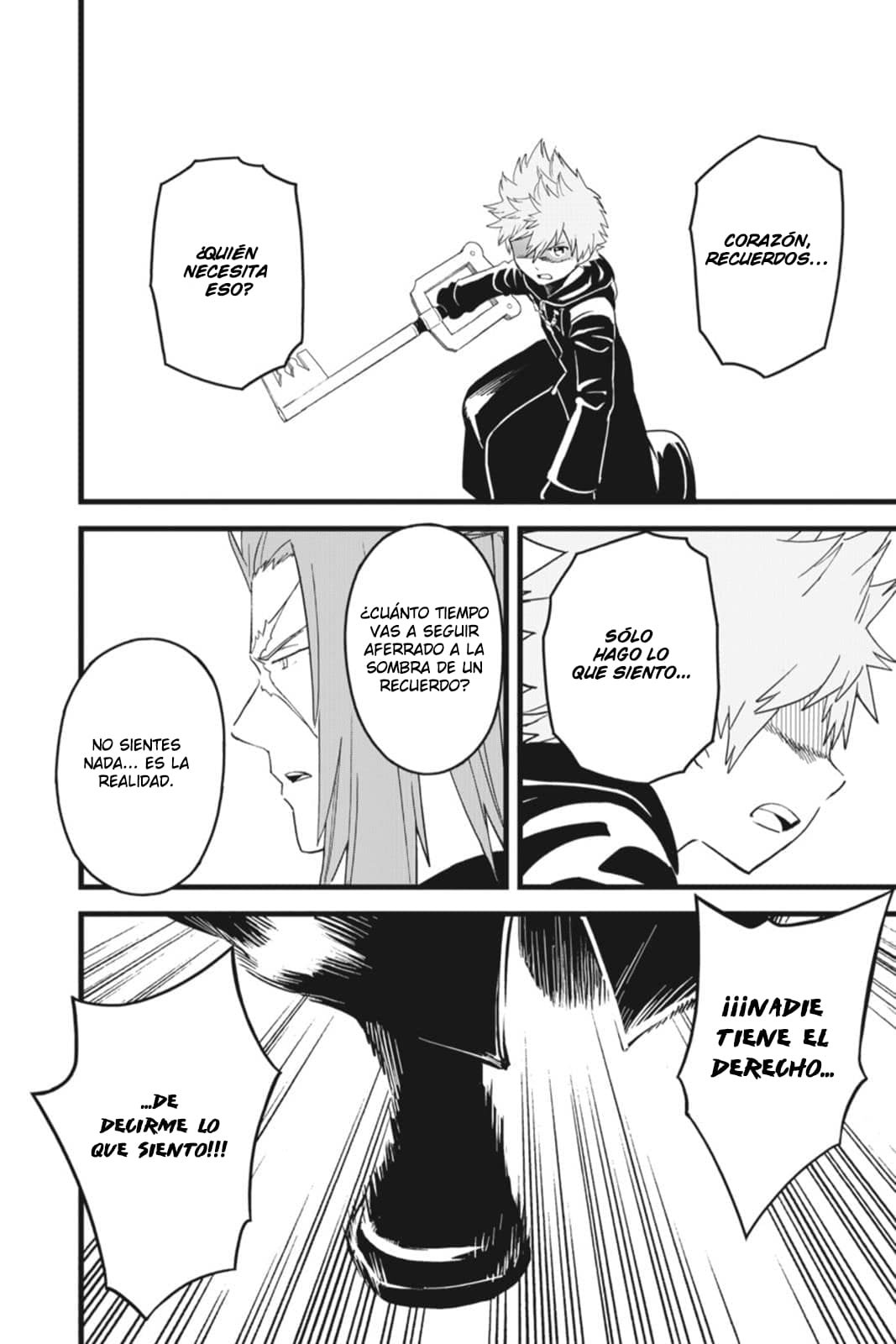 Read Kingdom Hearts 3582 Days ES Manga Online