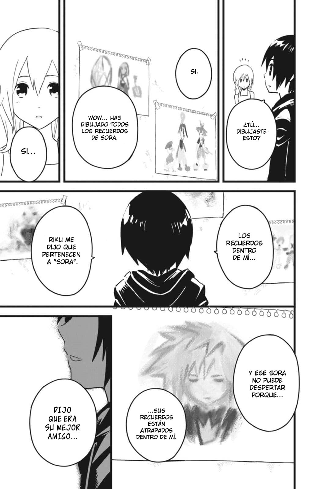 Read Kingdom Hearts 3582 Days ES Manga Online