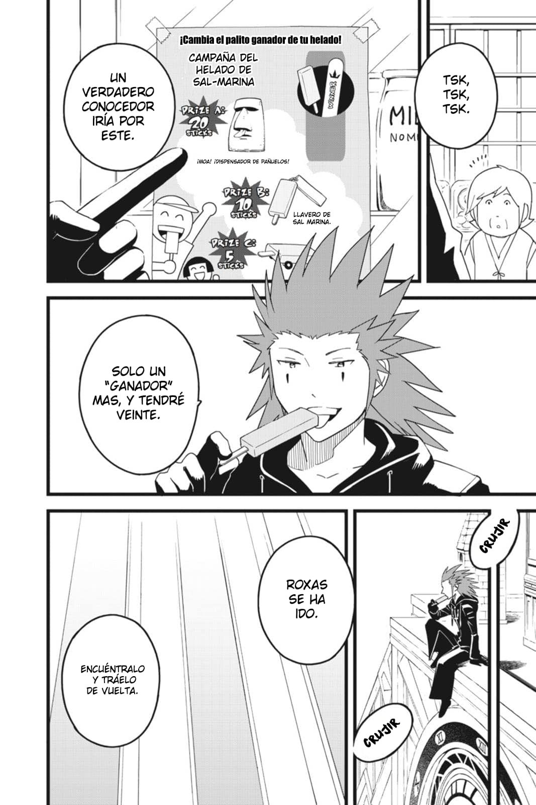 Read Kingdom Hearts 3582 Days ES Manga Online