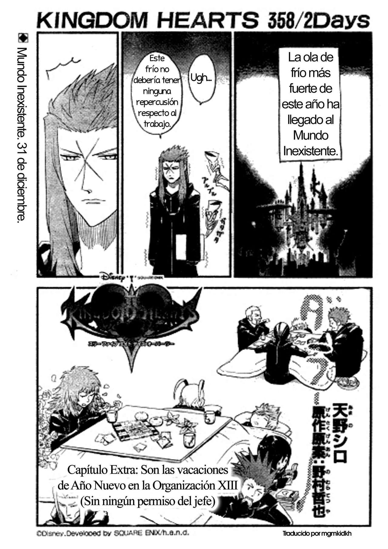 Read Kingdom Hearts 3582 Days ES Manga Online