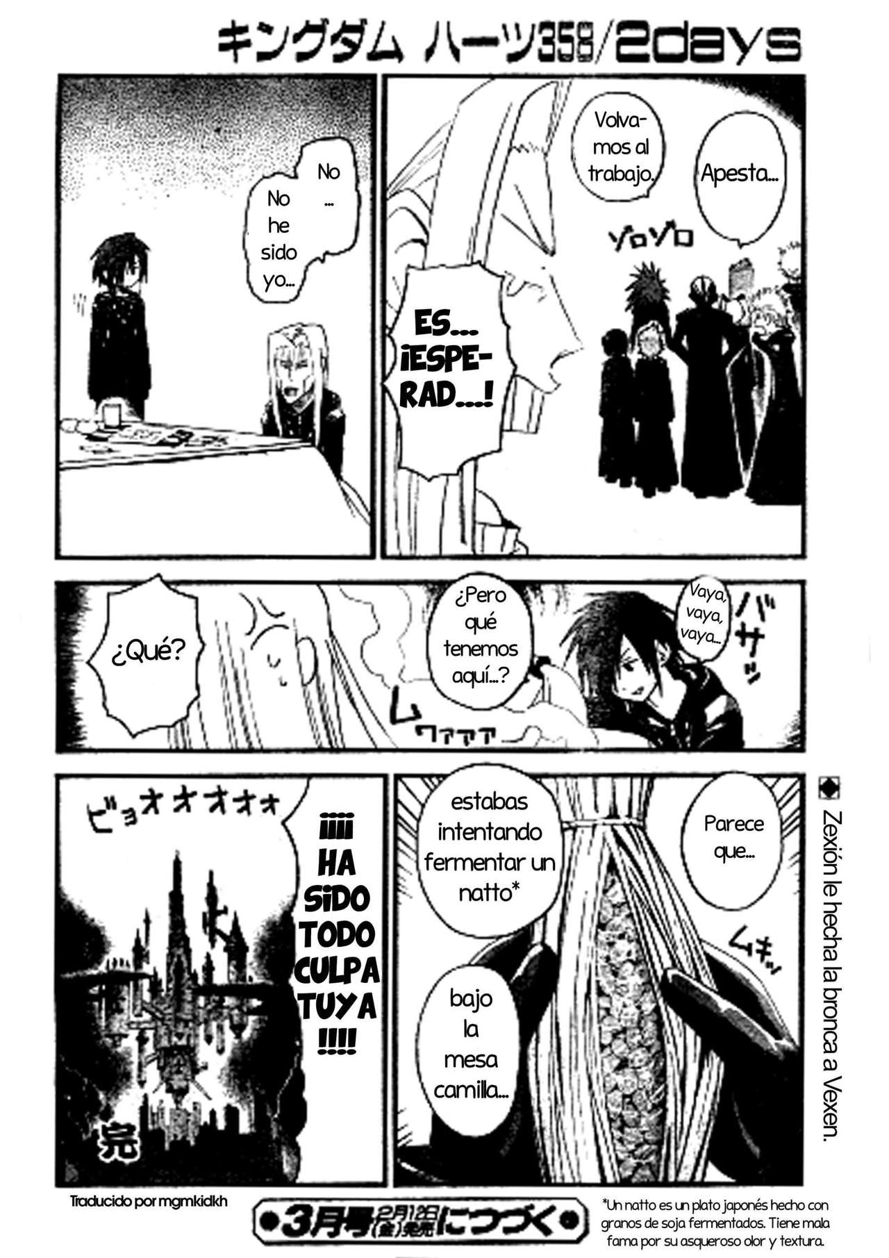 Read Kingdom Hearts 3582 Days ES Manga Online
