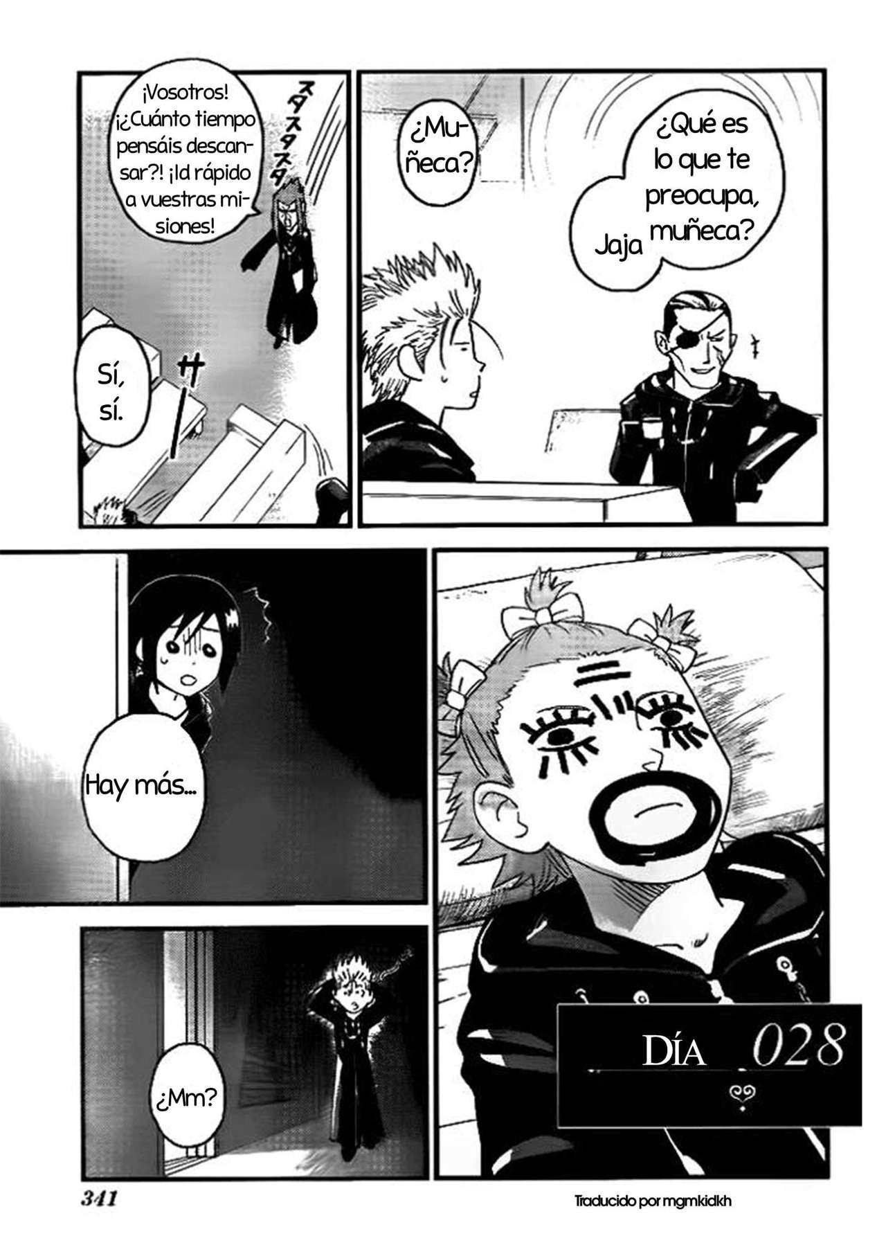 Read Kingdom Hearts 3582 Days ES Manga Online