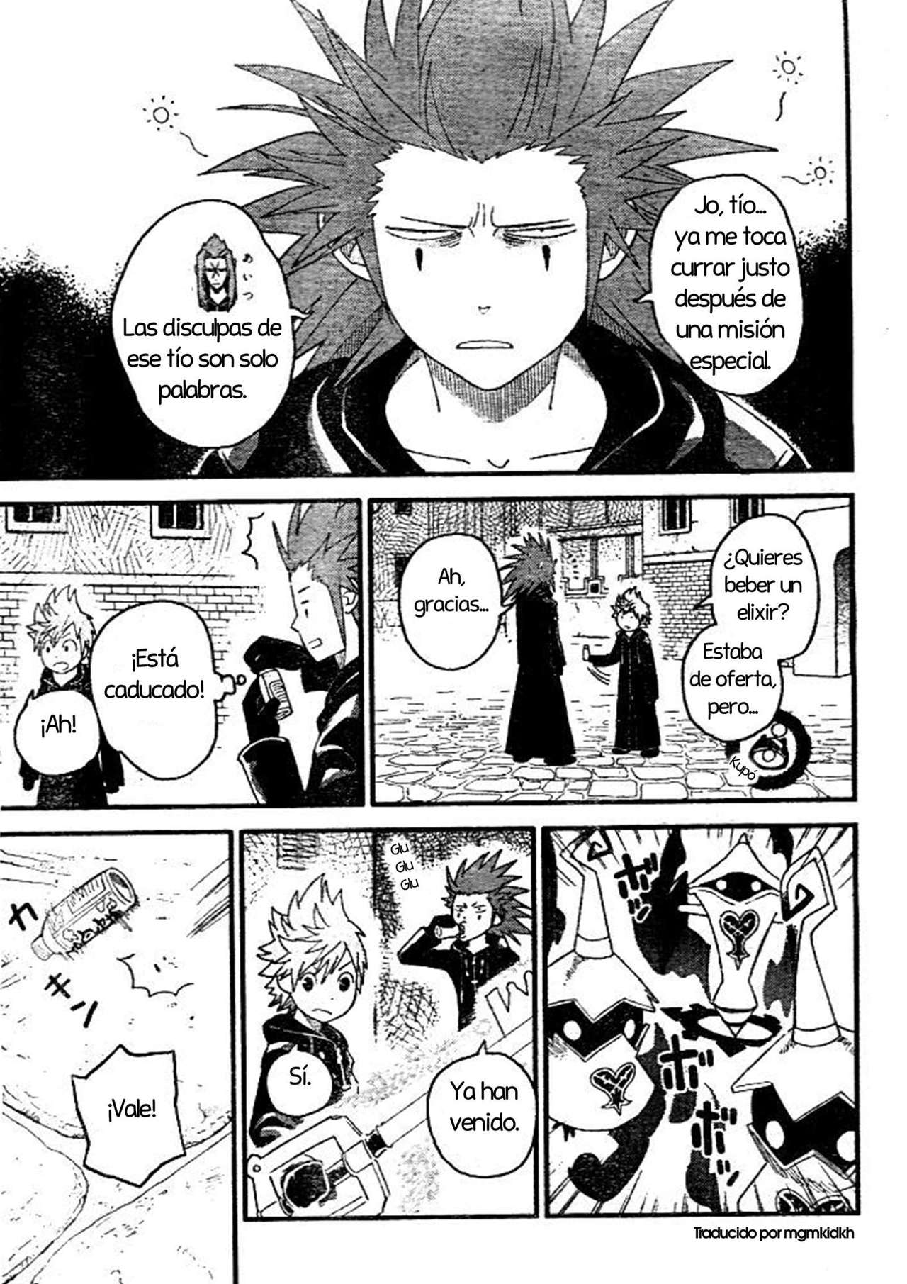 Read Kingdom Hearts 3582 Days ES Manga Online