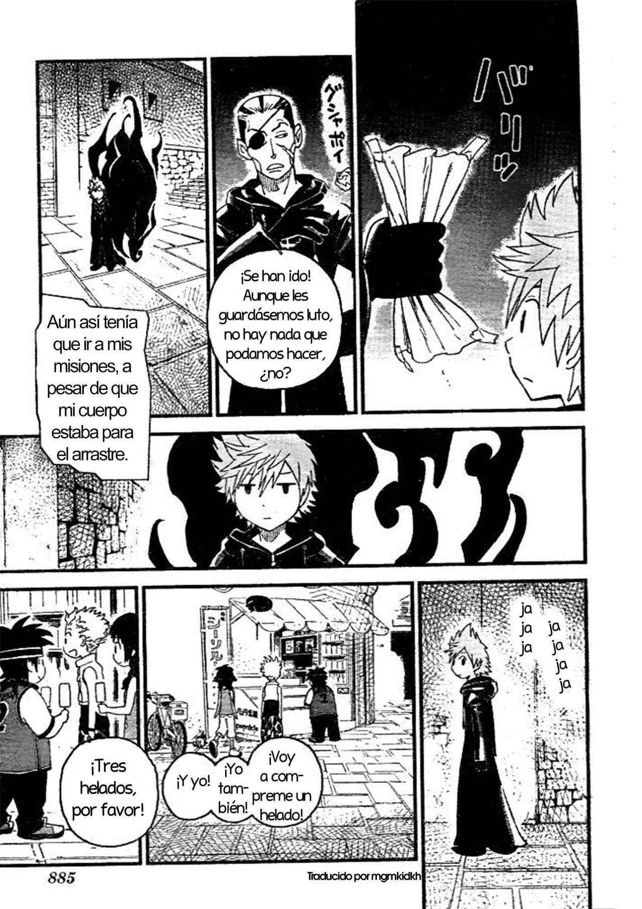 Read Kingdom Hearts 3582 Days ES Manga Online