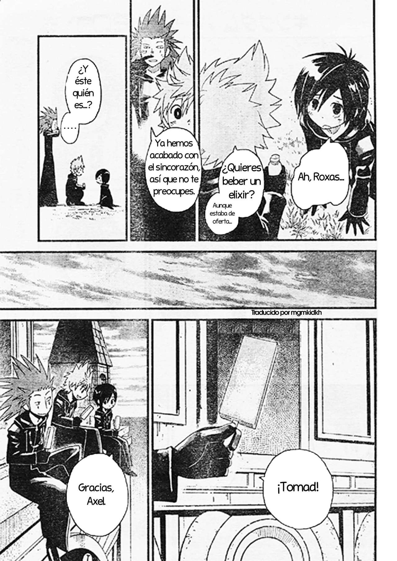 Read Kingdom Hearts 3582 Days ES Manga Online