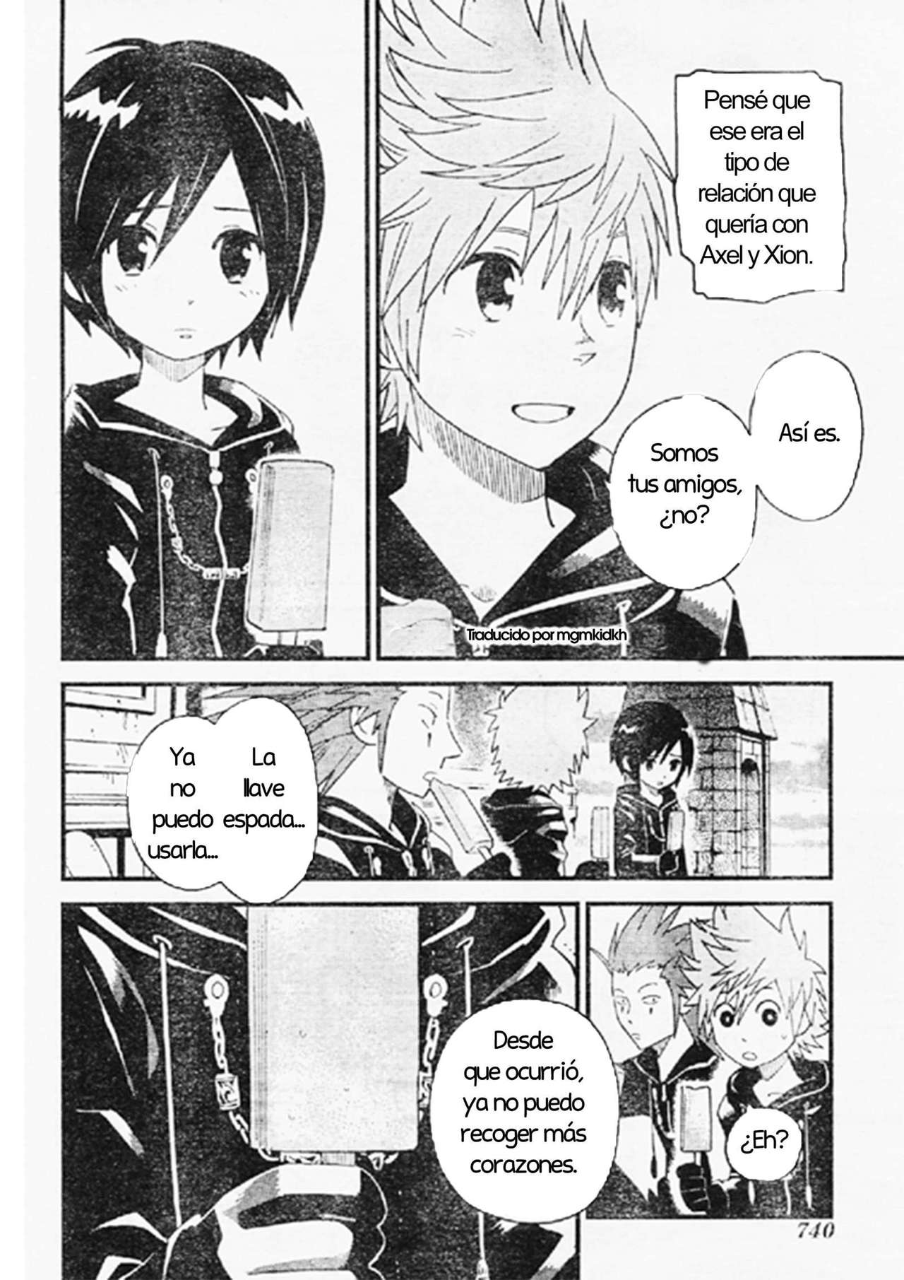 Read Kingdom Hearts 3582 Days ES Manga Online