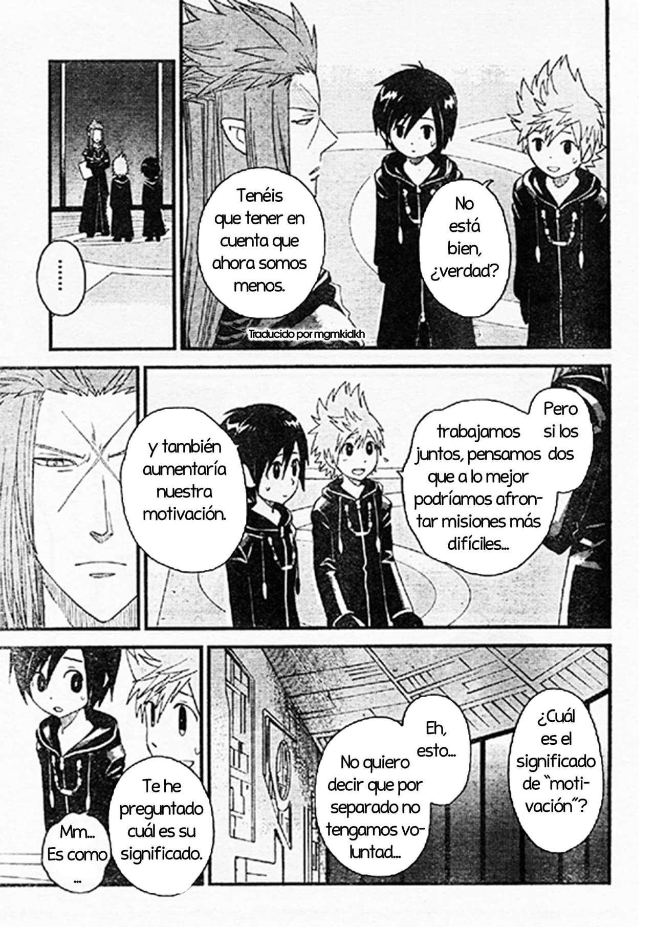 Read Kingdom Hearts 3582 Days ES Manga Online