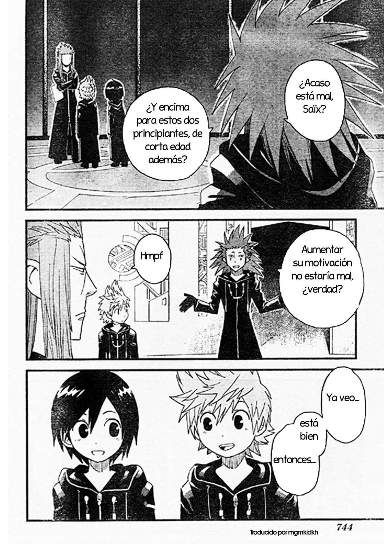 Read Kingdom Hearts 3582 Days ES Manga Online