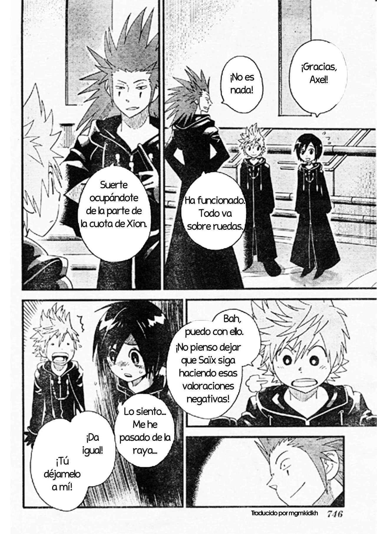 Read Kingdom Hearts 3582 Days ES Manga Online