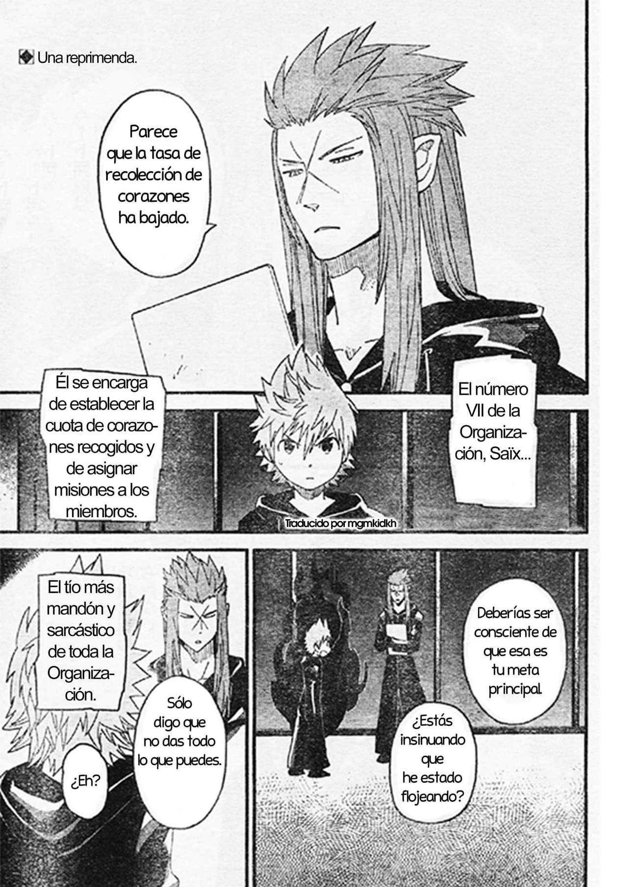 Read Kingdom Hearts 3582 Days ES Manga Online