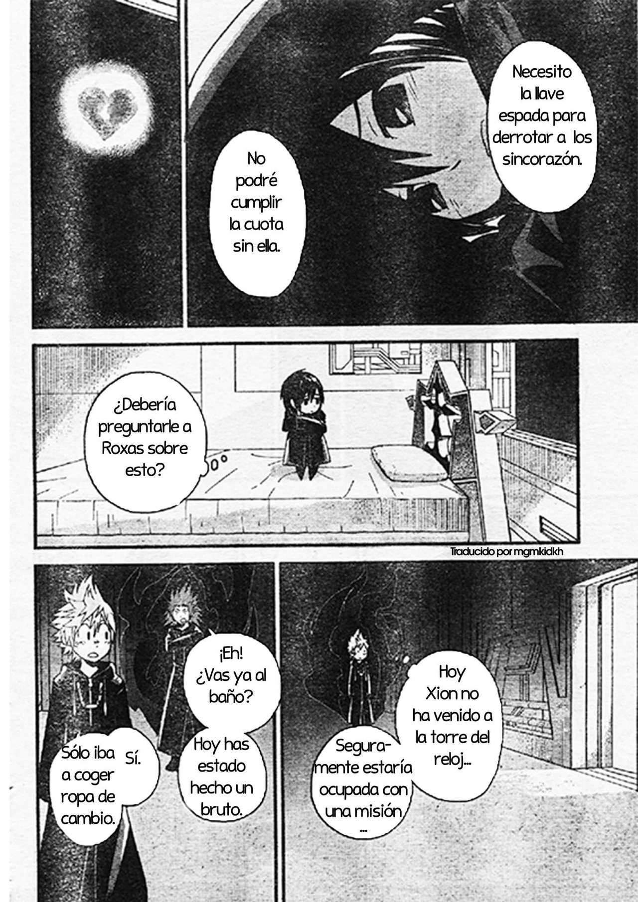 Read Kingdom Hearts 3582 Days ES Manga Online