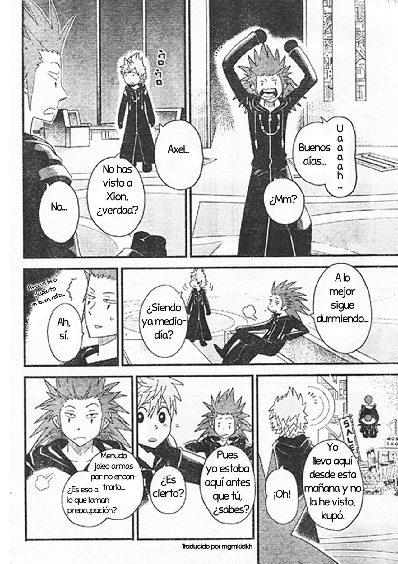 Read Kingdom Hearts 3582 Days ES Manga Online
