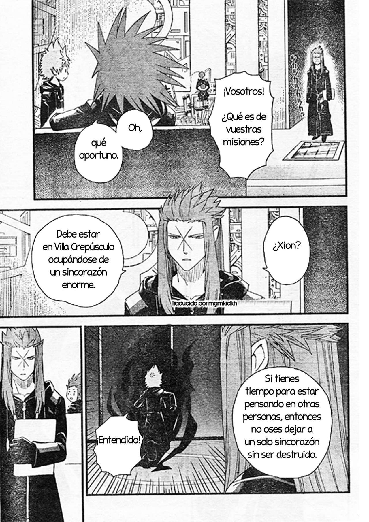 Read Kingdom Hearts 3582 Days ES Manga Online