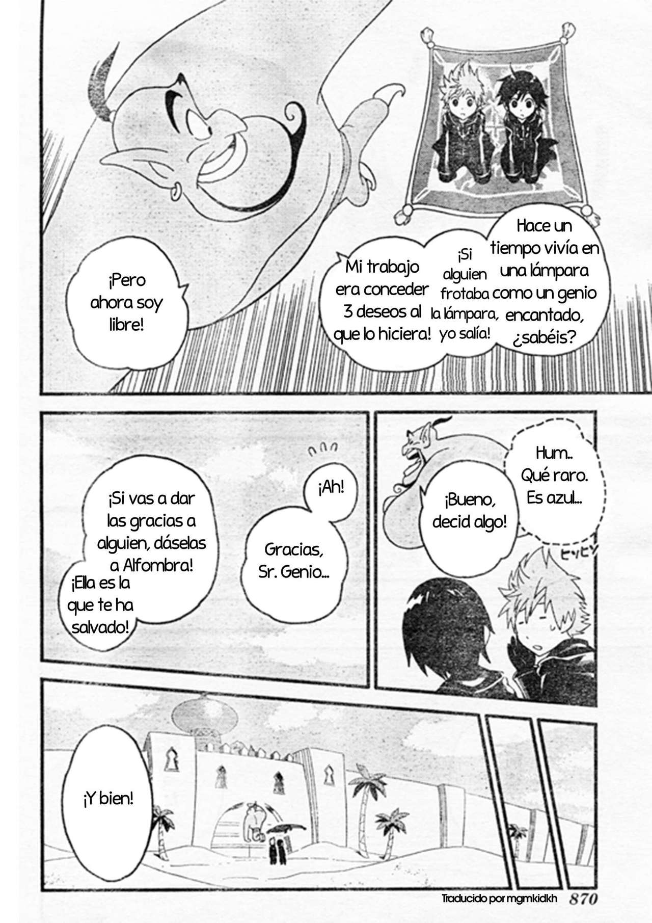 Read Kingdom Hearts 3582 Days ES Manga Online