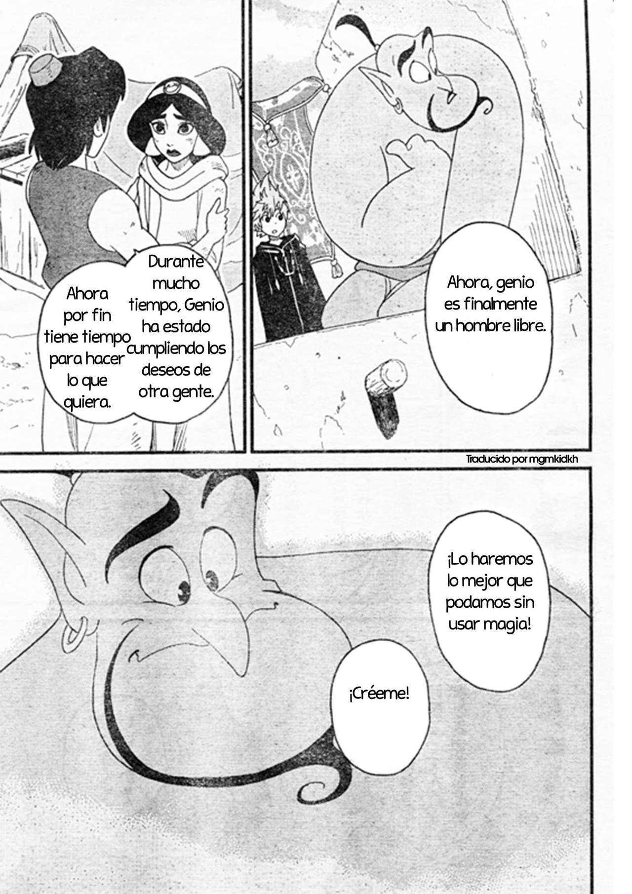 Read Kingdom Hearts 3582 Days ES Manga Online