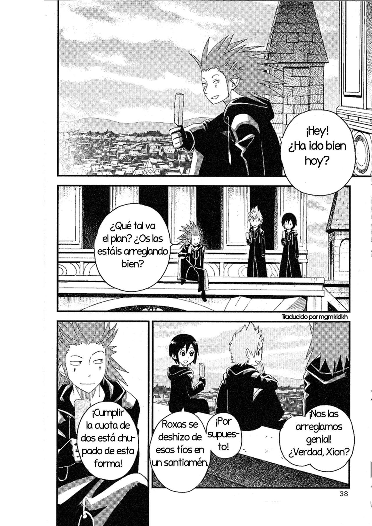 Read Kingdom Hearts 3582 Days ES Manga Online