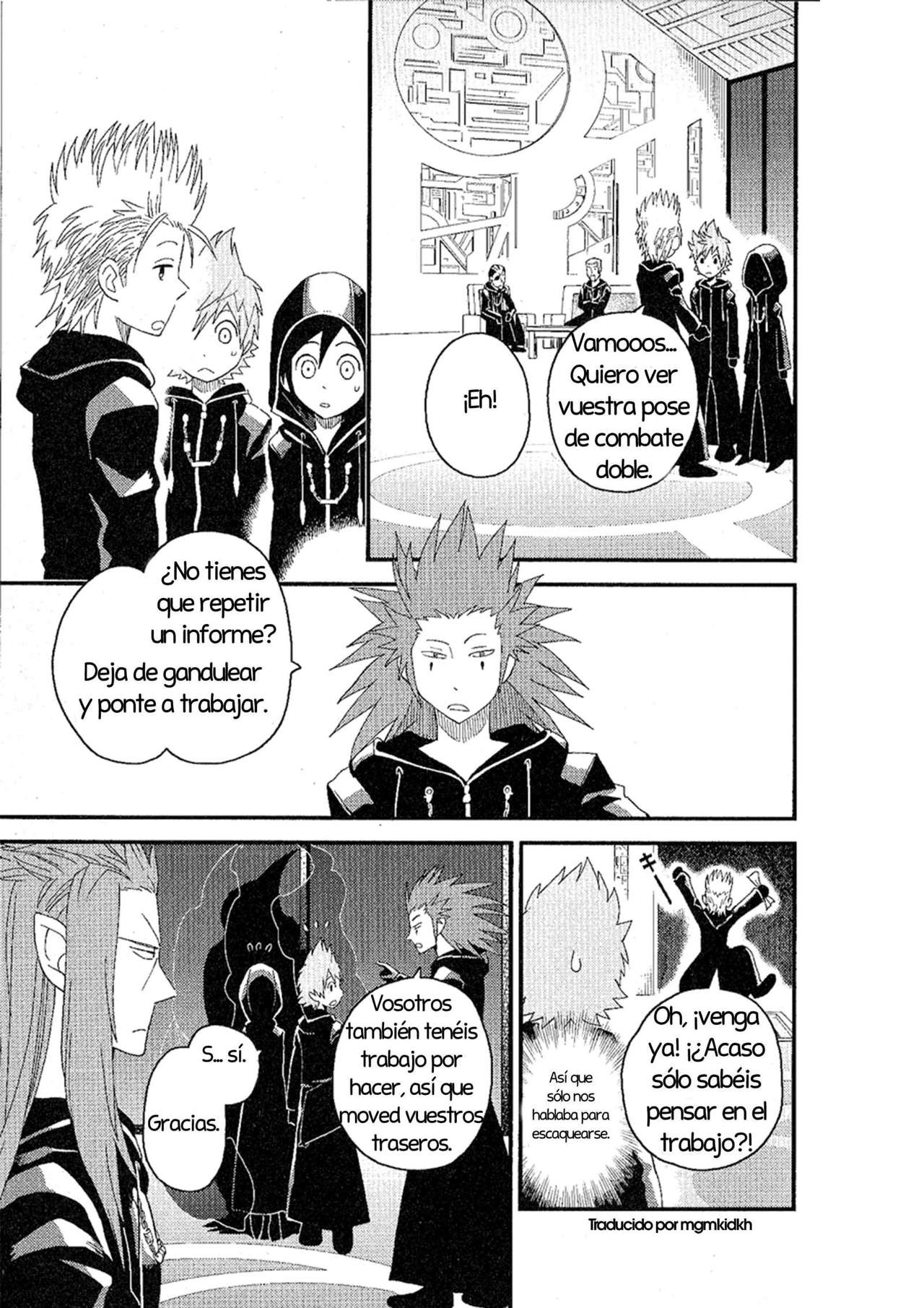 Read Kingdom Hearts 3582 Days ES Manga Online