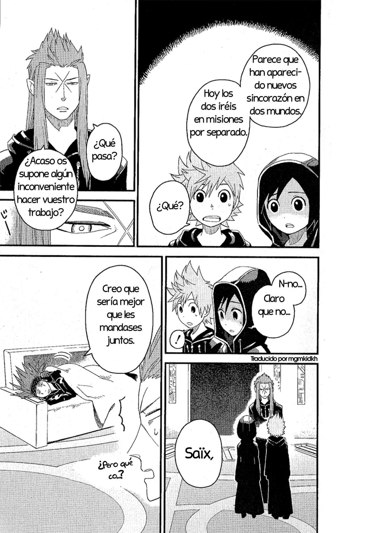 Read Kingdom Hearts 3582 Days ES Manga Online