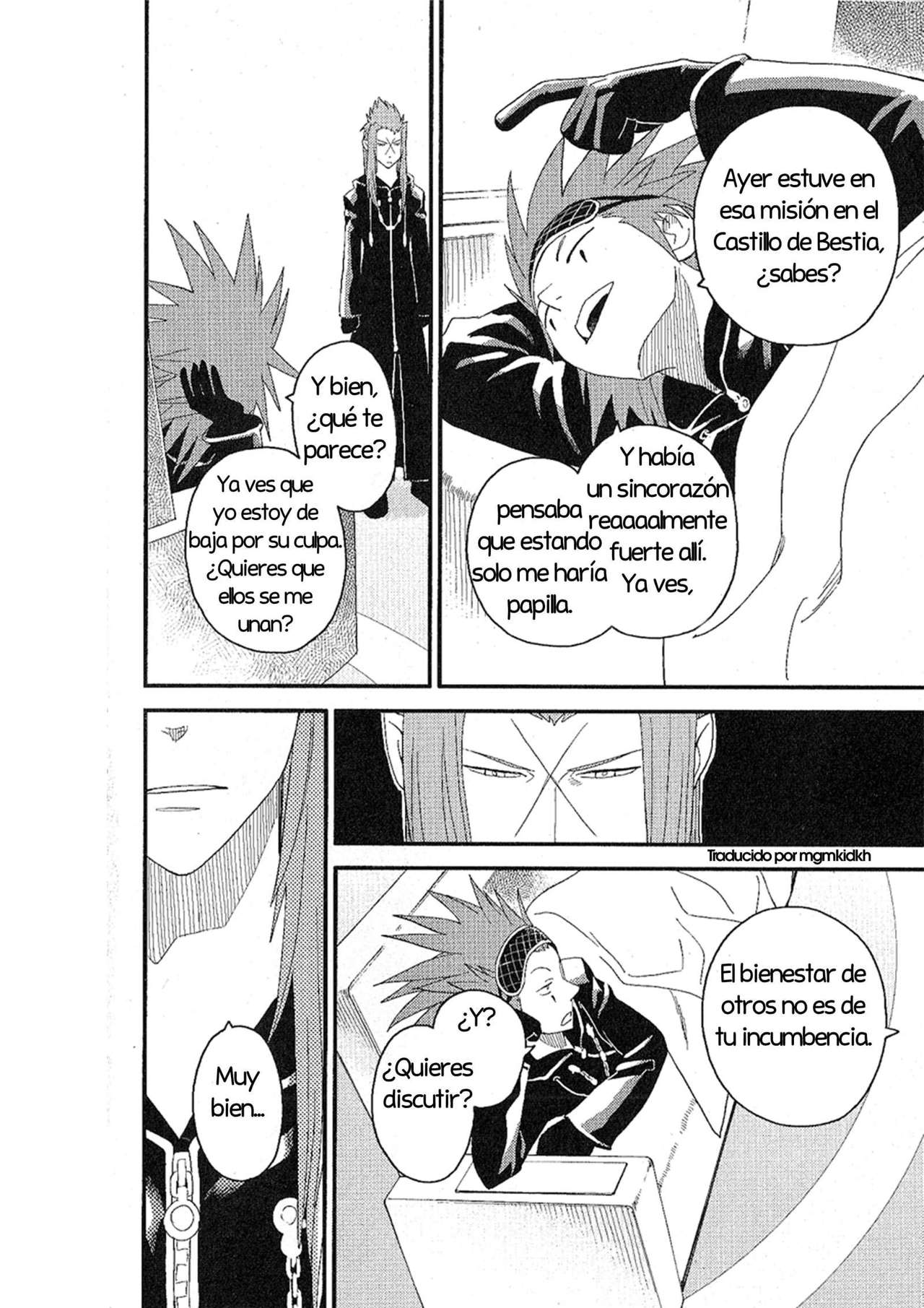 Read Kingdom Hearts 3582 Days ES Manga Online