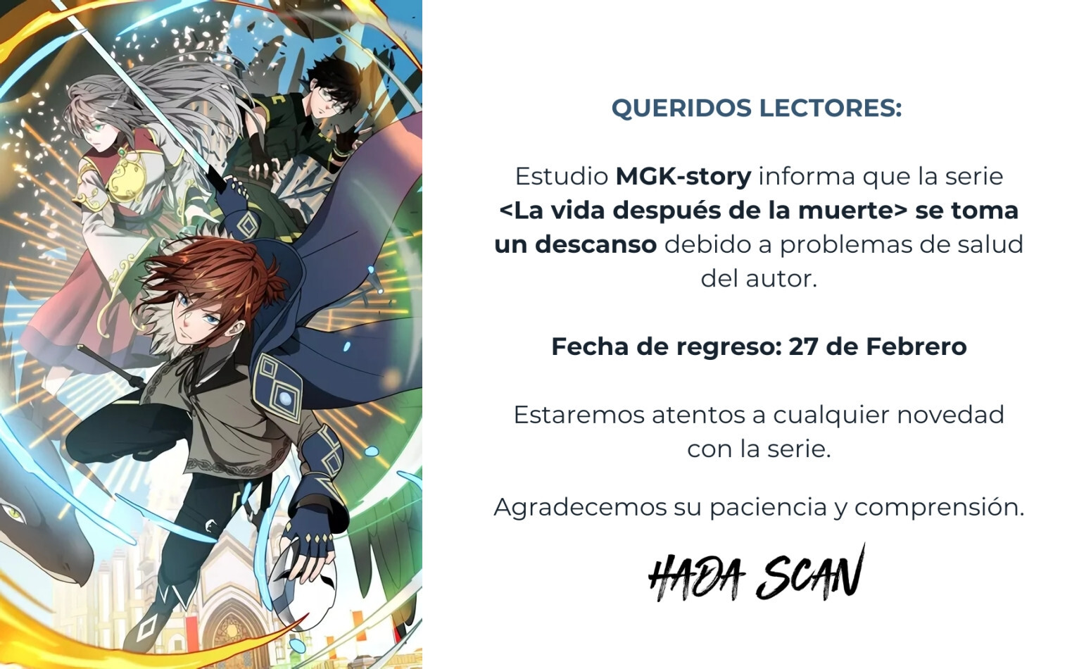 Read La Vida Después de la Muerte ES Manga Online